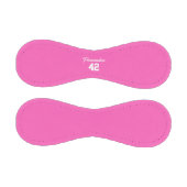 Pink Girly Personalisiert Baseball (Paneele)