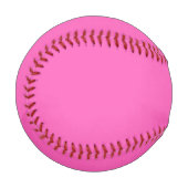 Pink Girly Personalisiert Baseball (Vorderseite Links)