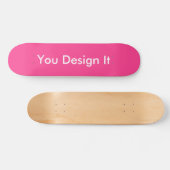 Pink Girly Skateboard (Horizontal)