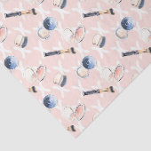 Pink Girly Things Makeup (Design 71 Pink Series) Seidenpapier (Ausschnitt)