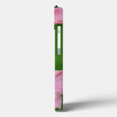 Pink Gladiolus Blume Floral Phone Case (Rückseite / Links)