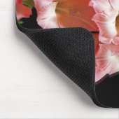 Pink Gladiolus Reflection Mousepad (Ecke)