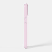 Pink Glam Bow mit Center Gemstone iPhone 15 Hülle (Rechte Seite)