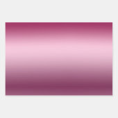 Pink Glam Glitzer Hearts Geschenkpapier Set (Vorderseite 2)