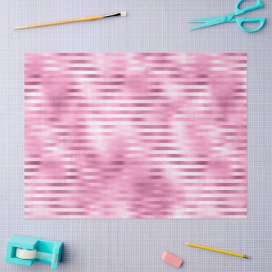 Pink Glam Honeycomb Serie Design #14 Seidenpapier (Basteln)
