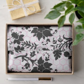 Pink Glam Honeycomb Serie Design #17 Seidenpapier (Geschenk)