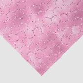 Pink Glam Honeycomb Serie Design #18 Seidenpapier (Detail)