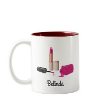 Pink Glam Lipstick & Nail Polnische Schönheit Them