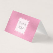 Pink Glam Ombre Vielen Dank (Vorderseite)
