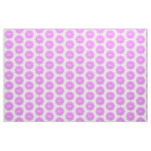 Pink Glass Lotus Blume Muster Stoff (Yard (91,4 cm))