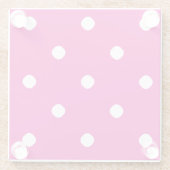 Pink Glass Untersetzer (Rückseite)