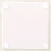 Pink Glass Untersetzer (Rückseite)
