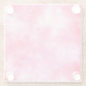 Pink Glass Untersetzer (Rückseite)