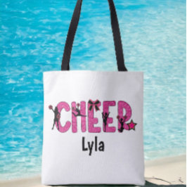 Pink Glitter Cheerleader Cheer Persönlich Tasche