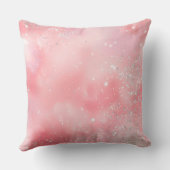 Pink Glittered Romantic Love Quote Kissen (Rückseite)