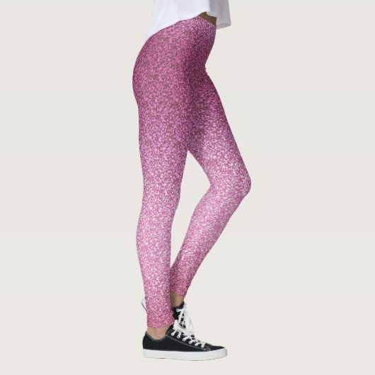 Pink Glittery Gradient Leggings (Rechts)