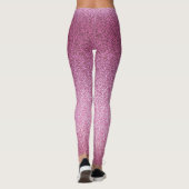 Pink Glittery Gradient Leggings (Rückseite)