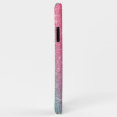 PINK GLITTERY PHONE FALL Case-Mate iPhone HÜLLE (Hinten/Rechts)
