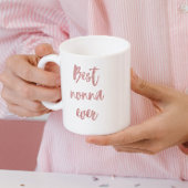 Pink Glitzer Calligraphy Best Nonna Ever Kaffeetasse