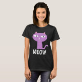 PINK GLITZER CAT T - Shirt (Vorne ganz)