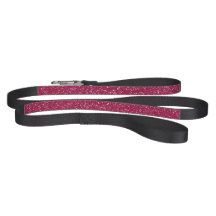 PINK GLITZER DOG LEASH