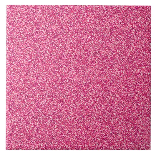 Pink-Glitzer Fliese (Vorderseite)