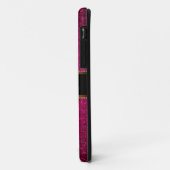 Pink Glitzer iPhone 5 Mate Barely There™ Case (Hinten/Links)