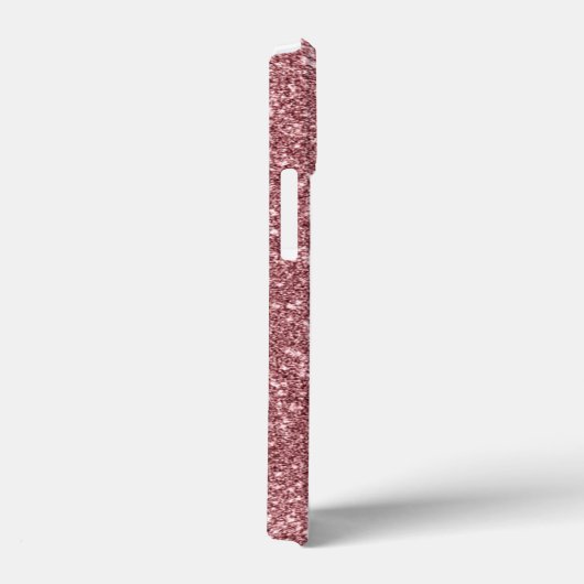 Pink Glitzer iPhone Case (Rückseite / Rechts)