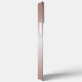 Pink Glitzer Look Handgeschriebener Name Case-Mate iPhone Hülle (Rückseite / Rechts)