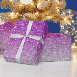 Pink-Glitzer-Muster Geschenkpapier