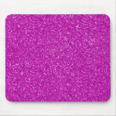 Pink Glitzer Muster Textur Mousepad (Vorne)