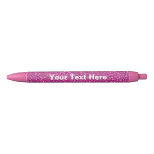 Pink-Glitzer-Stift mit personalisiertem, benutzerd Kugelschreiber