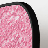 Pink-Glitzer-Textur Pickleball Schläger (Linke Seite)