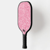 Pink-Glitzer-Textur Pickleball Schläger (Links)