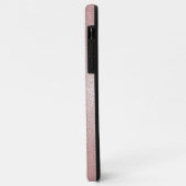 Pink Glitzer Unicorn iPhone Case für Case-Mate (Hinten/Links)