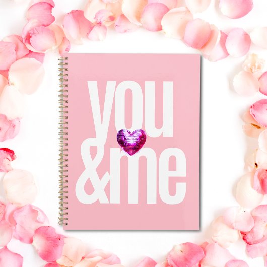 Pink Glitzer Wedding und Valentine's Planer