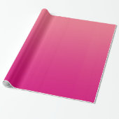 Pink Glossgrün Geschenkpapier (Ungerollt)