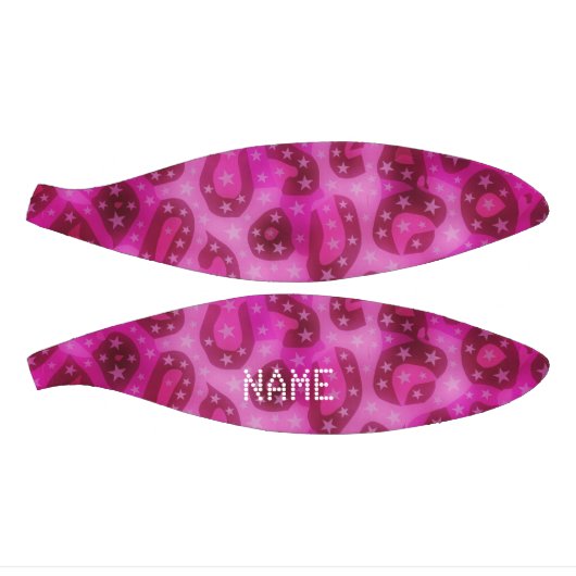 Pink Glossy Cheetah Mini Basketball (Panele)