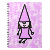 Pink Gnome Notizblock (Vorderseite)