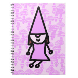 Pink Gnome Notizblock