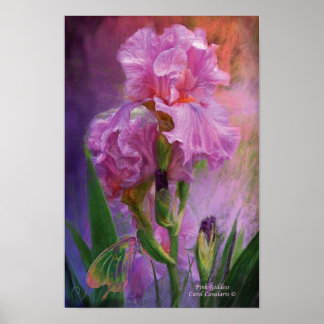 Pink Goddess Art Poster/Print Poster