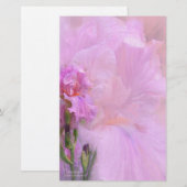 Pink Goddess Stationery Briefpapier (Vorne/Hinten)