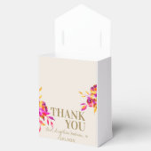 Pink Gold Aquarellfarben Brautparty Brunch Geschenkschachtel (Geöffnet)