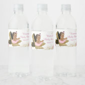 Pink Gold Baby Dusche Wasserflaschen Etiketten (Flaschen)