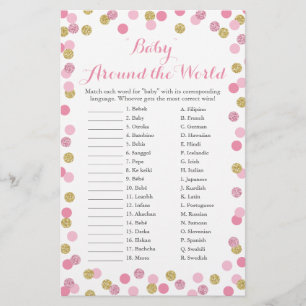 Pink & Gold Baby rund um das World Translation Gam