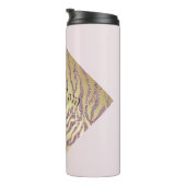 Pink & Gold Cheer Mama Thermosbecher (Nach rechts gedreht)