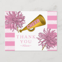 Pink | Gold Cheerleader Girl Birthday Party