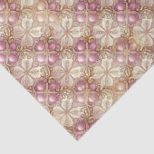 Pink Gold Christmas Pattern#4 ID1009 Seidenpapier (Detail)