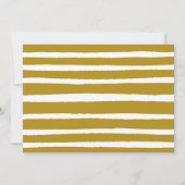 Pink | Gold Corporate Christmas Party Einladung (Rückseite)