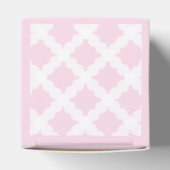 Pink Gold Cross Personalisiert Baby Girl Taufe Geschenkschachtel (Oben)